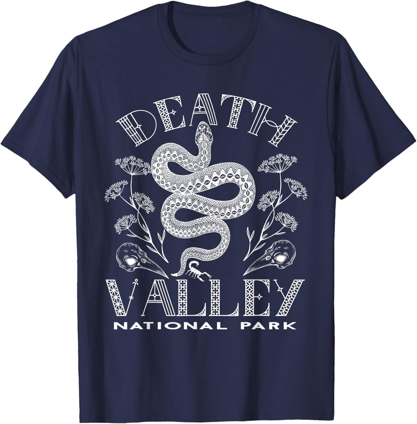 Death Valley National Park California Desert Souvenir T-Shirt - T-Shirt | Navy