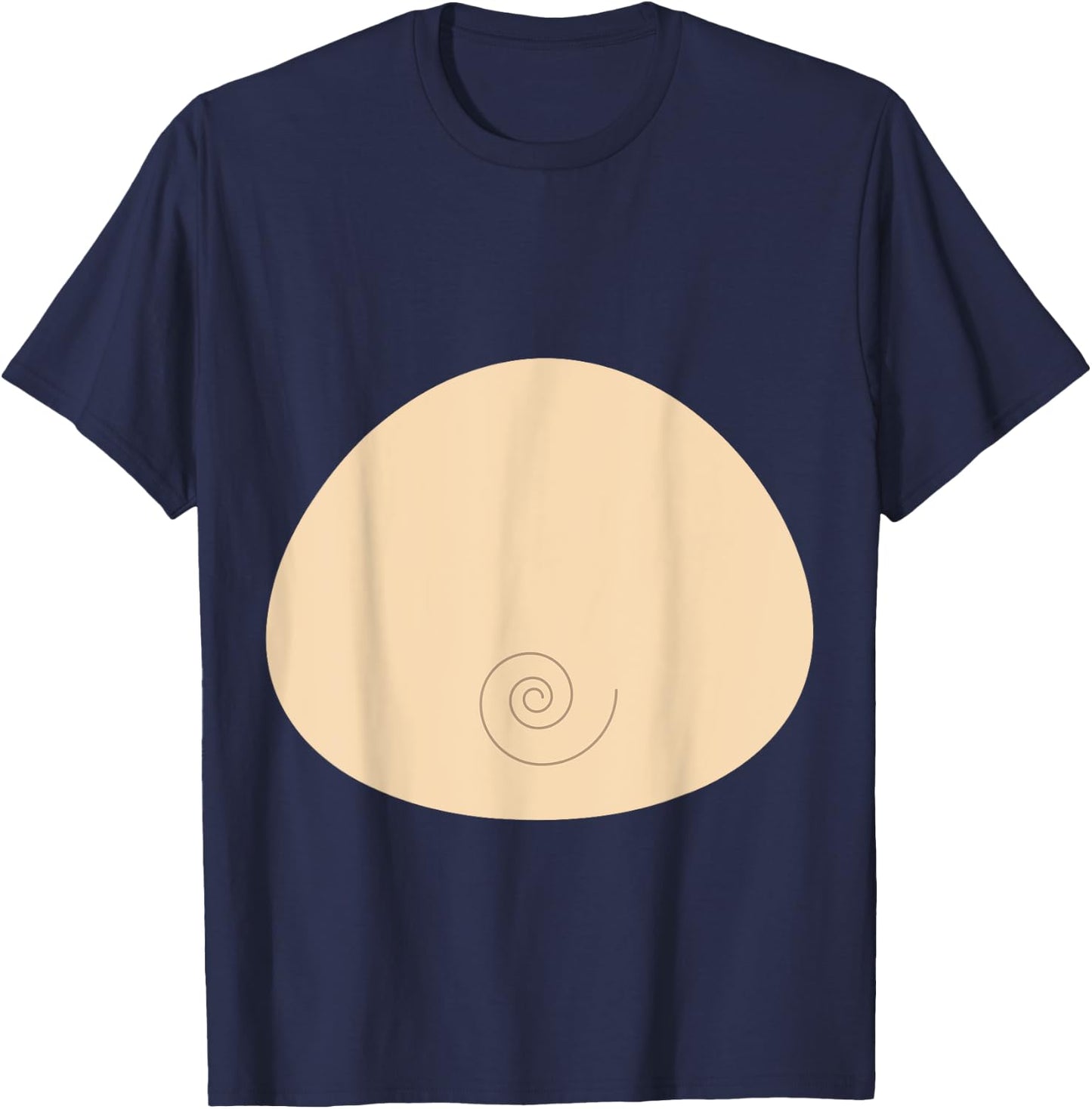 Monkey Belly Shirt Funny Halloween T Shirt Kids Costume Gift T-Shirt - T-Shirt | Navy