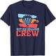 Hot Air Balloon Crew - Hot Air Balloon - Balloon Ride T-Shirt - T-Shirt | Navy