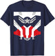 Marvel Falcon Captain America Uniform T-Shirt - T-Shirt | Navy
