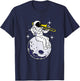 Astronaut Playing Trombone T-Shirt - T-Shirt | Navy
