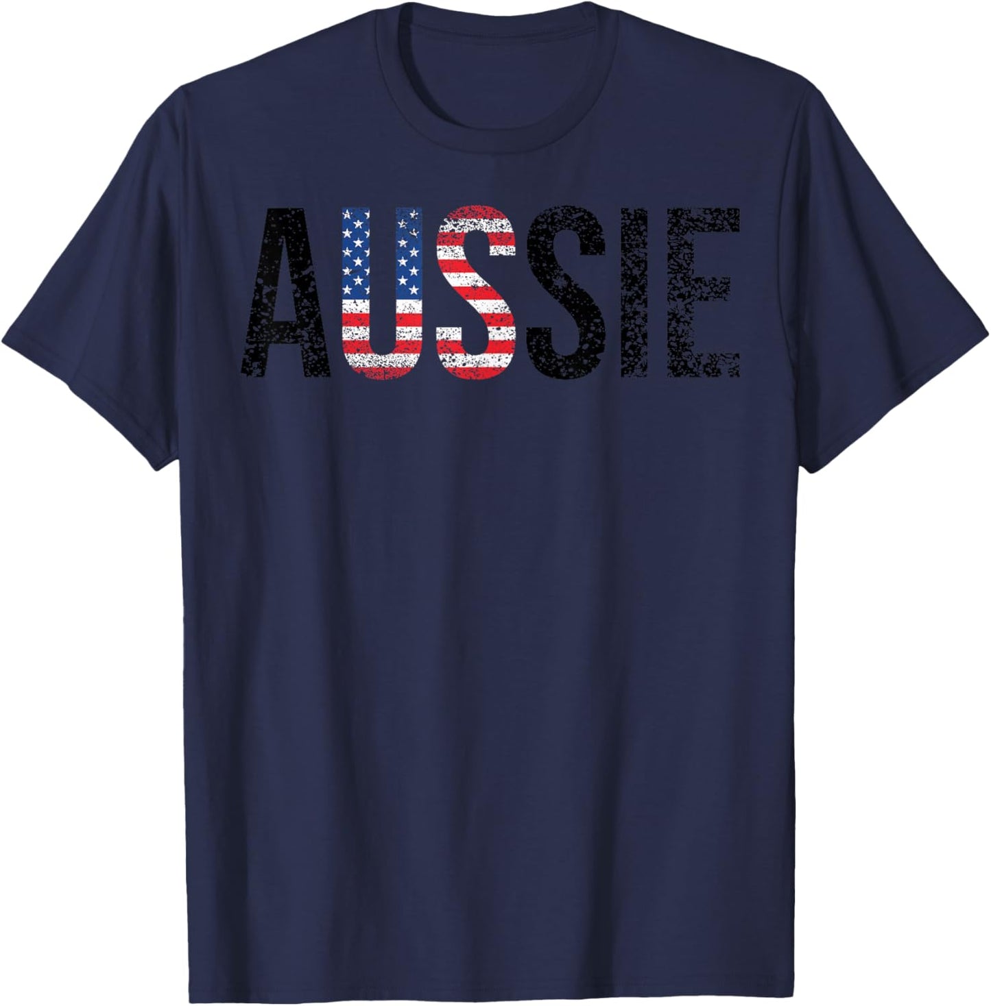 Funny Aussie Australia Gift Women Cool Australian Small T-Shirt - T-Shirt | Navy