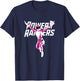 Power Rangers Big Pink Ranger Power Pose T-Shirt - T-Shirt | Navy