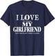 I Love It When My Girlfriend Lets Me Play Video Games Shirt T-Shirt - T-Shirt | Navy