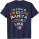 Funny This Is What An Awesome Mamita Looks Like T-Shirt - T-Shirt | Navy