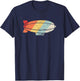 Blimp Retro T-Shirt - T-Shirt | Navy