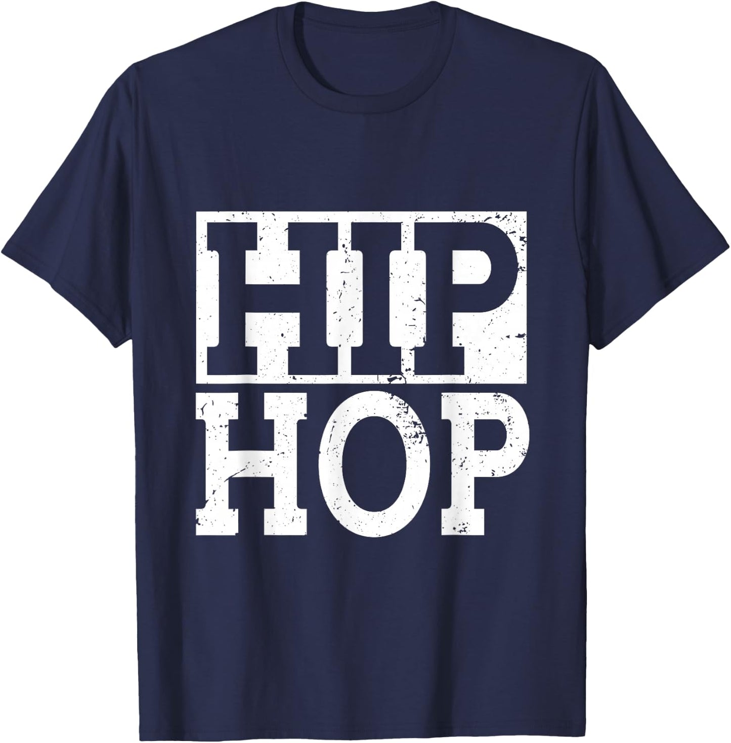 Hip Hop Old School Rap Trap Music T-Shirt - T-Shirt | Navy