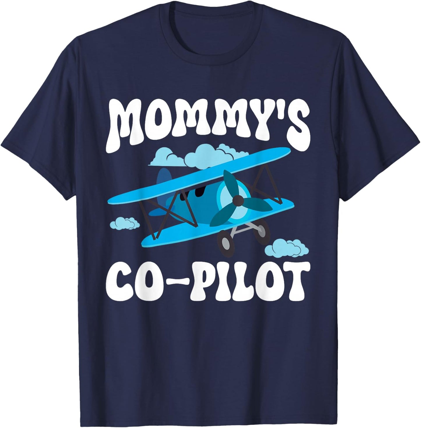 Aeroplane Pilot Mother Pilots T-Shirt - T-Shirt | Navy