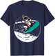 Snowboard Astronaut Shirt For Future Astronomy & Space Fans T-Shirt - T-Shirt | Navy
