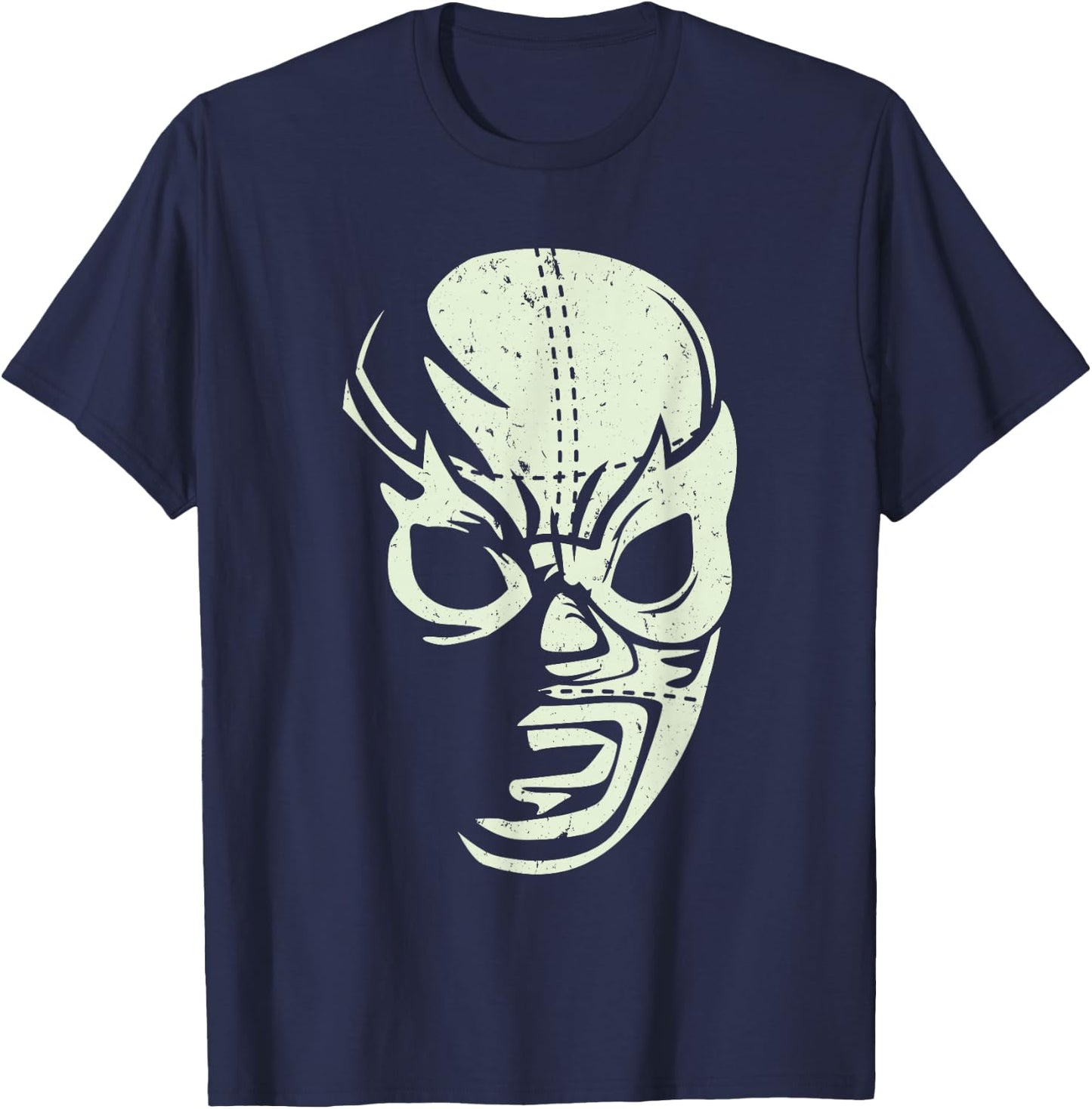 Feel-Ink Lucha Libre Wrestler T-Shirt - T-Shirt | Navy