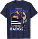 Police Superhero Thin Blue Line My Dads A Hero Police Son T-Shirt - T-Shirt | Navy