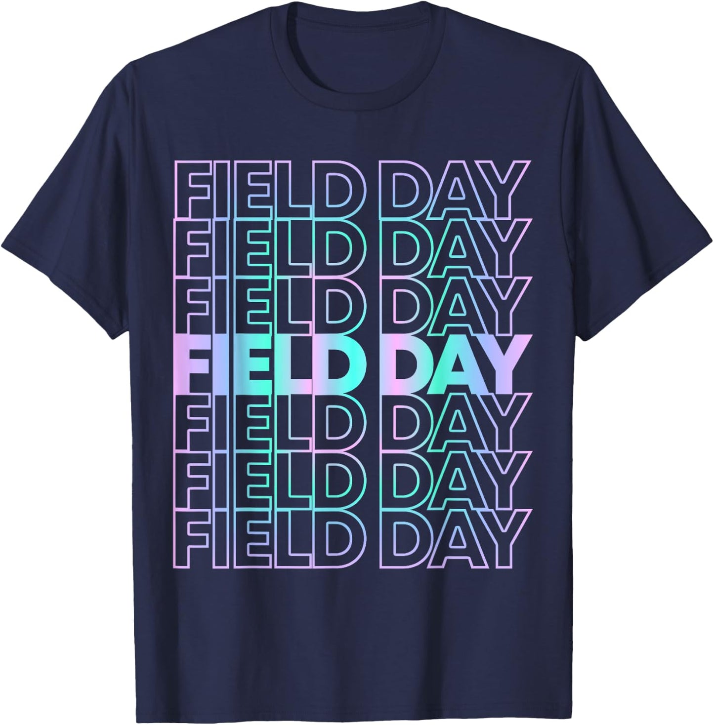 Flippin Sweet Gear School Field Day Black T-Shirt - T-Shirt | Navy