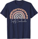Safety Coordinator Leopard Rainbow Appreciation T-Shirt - T-Shirt | Navy