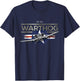 USA Military Warbird Military Airplane warthog T-Shirt - T-Shirt | Navy