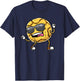 Dancing Ginger Snap Cookie With Sunglasses T-Shirt - T-Shirt | Navy