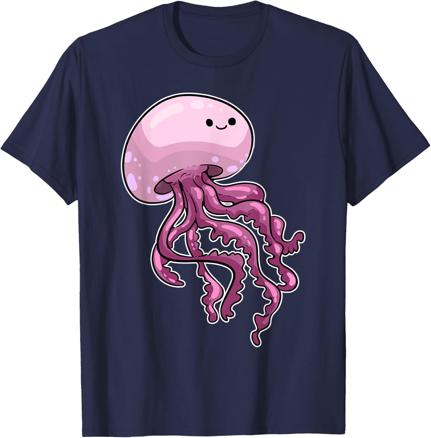 Jellyfish T Shirt Costume Men Kids Women Girls T-Shirt - T-Shirt | Navy