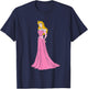 Disney Sleeping Beauty Princess Aurora Classic T-Shirt - T-Shirt | Navy