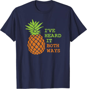 I’ve Heard It Both Ways Psych Suck It Pineapple of Gus Crazy T-Shirt - T-Shirt | Navy