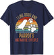 I Like Dogs And Parrots And Maybe 3 people Love Dogs Mom Women T-Shirt - T-Shirt | Navy