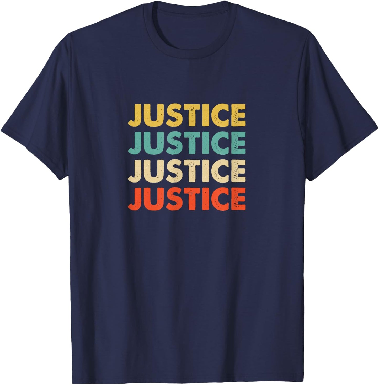 Justice Name T-Shirt - T-Shirt | Navy