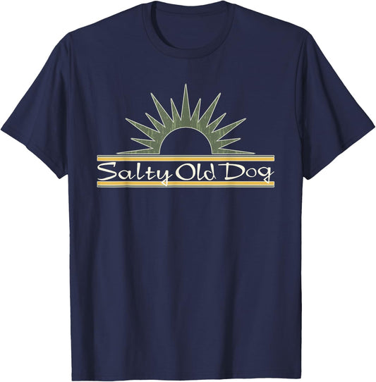 Salty Old Dog T-Shirt - T-Shirt | Navy