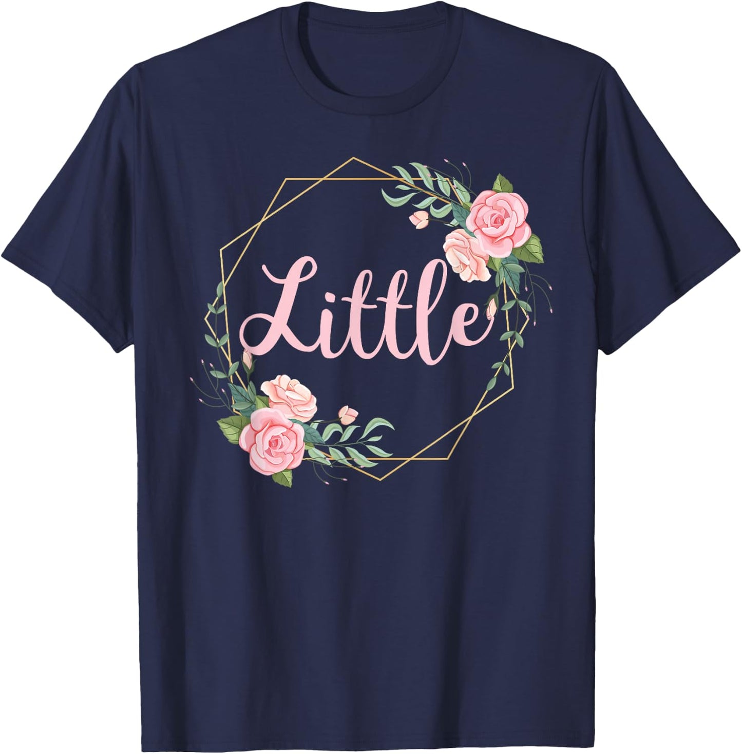 Little Reveal Sorority Sister Big Little Week Pledge Alumnae T-Shirt - T-Shirt | Navy