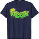 Fresh Graffiti Style Graphic T-Shirt - T-Shirt | Navy