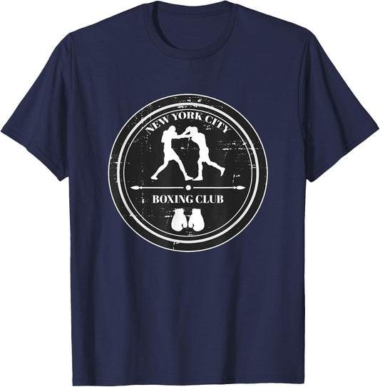 New York City Boxing Club Workout T-Shirt - T-Shirt | Navy