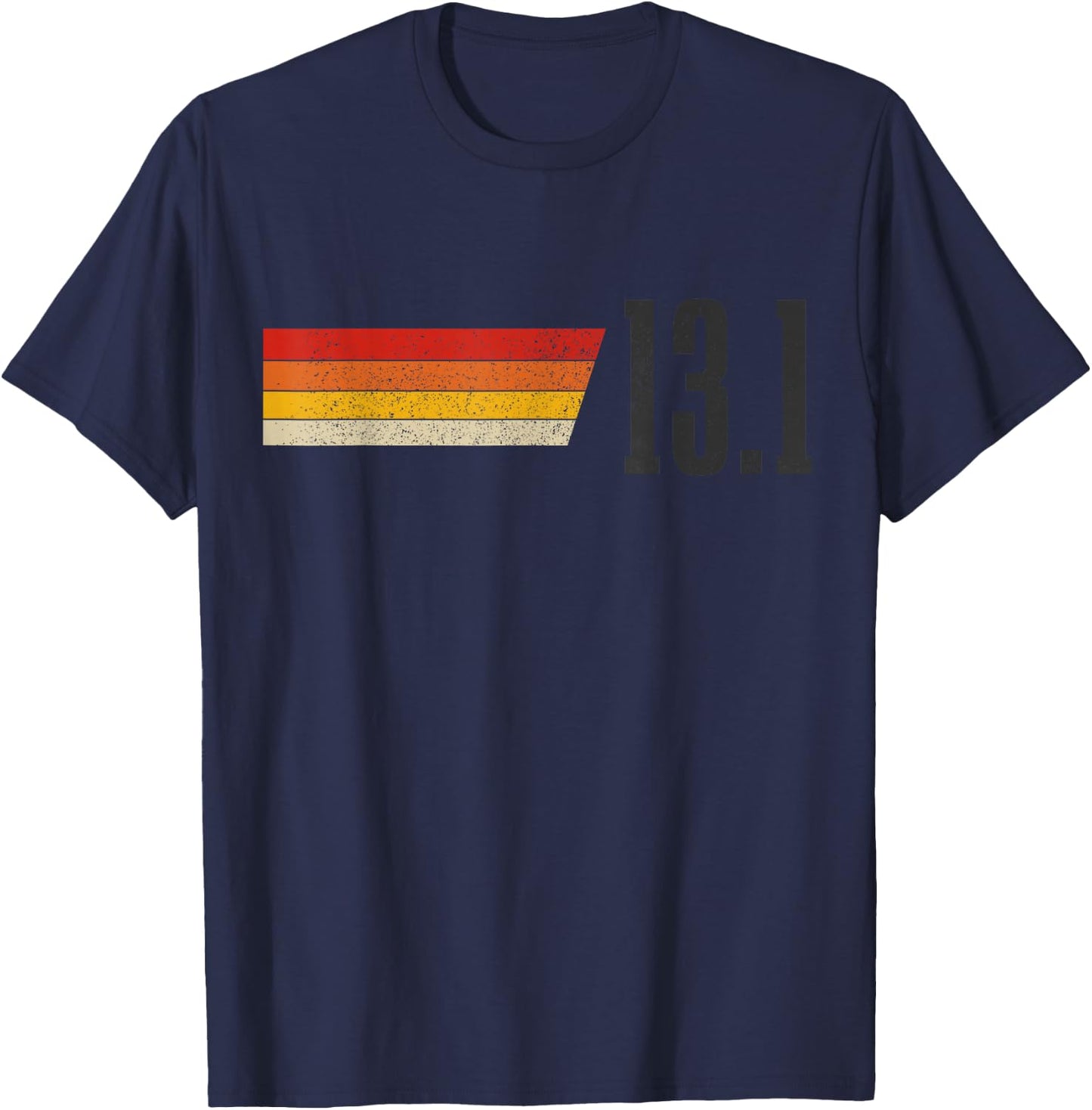 Half Marathon Running Marathon 30 km T-Shirt - T-Shirt | Navy