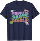 Retro Fourth Grade Is Out of This World's 4th Outer Space T-Shirt - T-Shirt | Navy