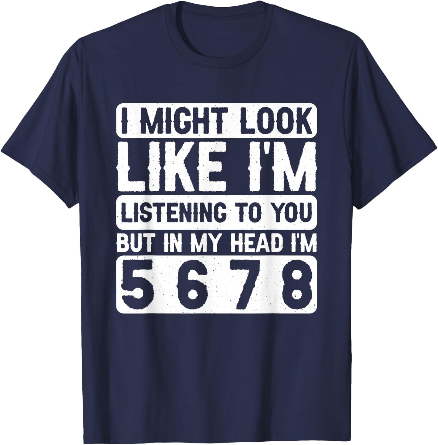 Western Line Dance Country Music 5678 T-Shirt - T-Shirt | Navy