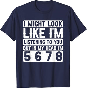 Western Line Dance Country Music 5678 T-Shirt - T-Shirt | Navy