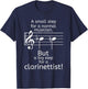 Funny Clarinet Musician Orchestra Clarinettist Design T-Shirt - T-Shirt | Navy