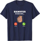 Hamster Meme is Calling T-Shirt - T-Shirt | Navy