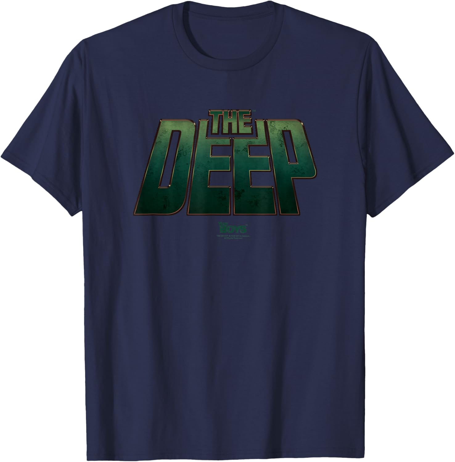 The Boys The Deep Logo Superhero TV Show T-Shirt - T-Shirt | Navy