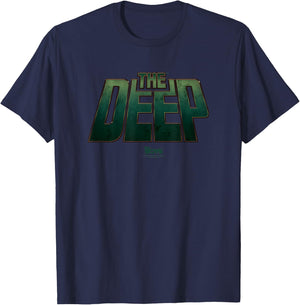 The Boys The Deep Logo Superhero TV Show T-Shirt - T-Shirt | Navy