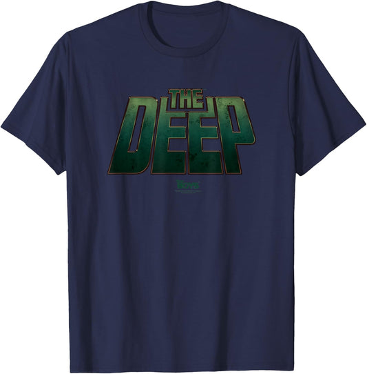 The Boys The Deep Logo Superhero TV Show T-Shirt - T-Shirt | Navy
