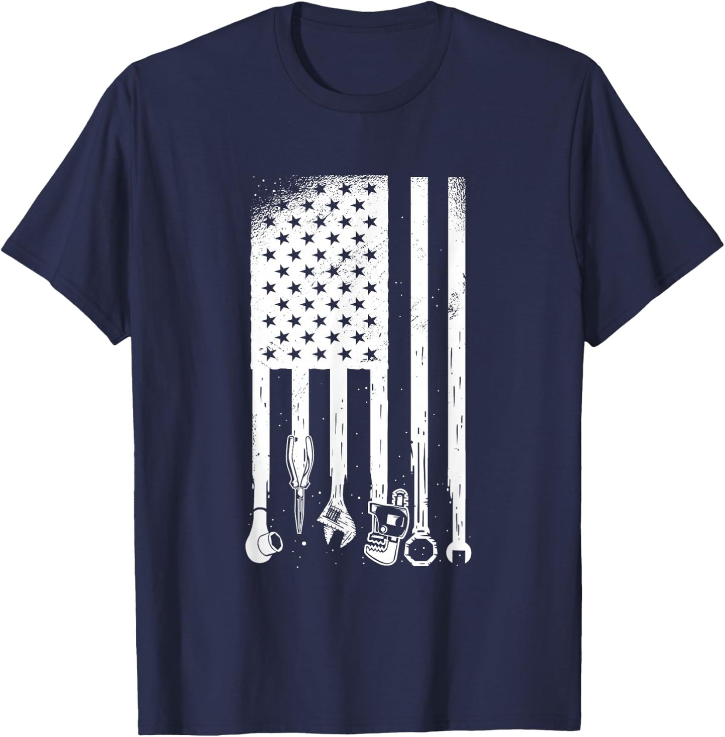 Car Mechanic Diesel Gift - Mechanical Garage Repair T-Shirt - T-Shirt | Navy