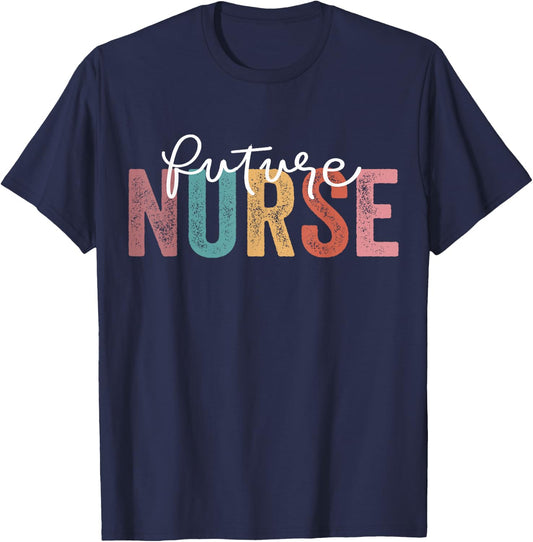 Future Nurse Nursing School Student Nurse In Progress T-Shirt - T-Shirt | Navy