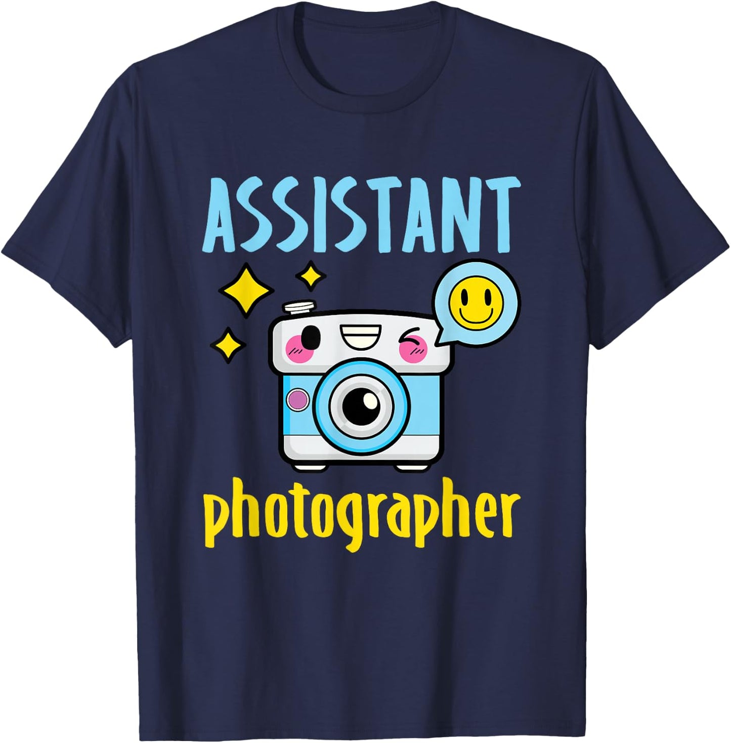 Assistant Photographer Photography Camera Kids Toddler T-Shirt - T-Shirt | Navy