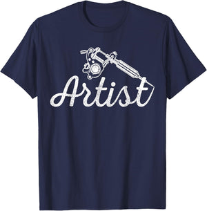 Tattoo Artist Gift. T-Shirt - T-Shirt | Navy