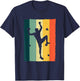 Vintage Bouldering Design Rock Climbing Women Kids T-Shirt - T-Shirt | Navy
