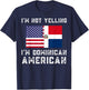 Dominican American Flag Apparel - Funny Dominicans Design T-Shirt - T-Shirt | Navy