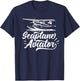 Seaplane Aviator Pilot Crew Water Land T-Shirt - T-Shirt | Navy