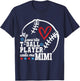 My Favorite T-Ball Player Calls Me Mimi Shirt Mother's Day T-Shirt - T-Shirt | Navy