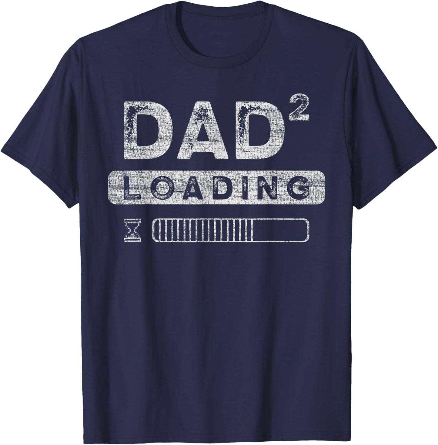 Expectant Dad, Dad-to-be, Future Dad, 2nd child T-Shirt - T-Shirt | Navy