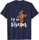 Cross Flower He Is Risen Christ Easter Jesus Religious Women T-Shirt - T-Shirt | Navy
