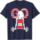 Women Workout With Sayings Gym Motivation Quote Gym Girls T-Shirt - T-Shirt | Navy