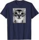 Artlist Collection THE CAT Abyssinian Men Women T-Shirt - T-Shirt | Navy