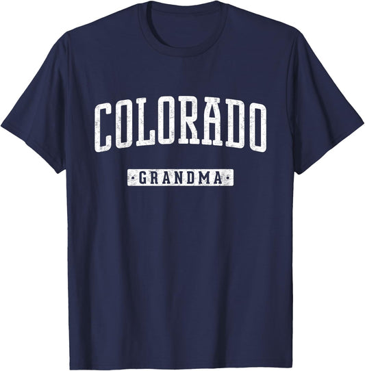Colorado Grandma Vintage T-Shirt - T-Shirt | Navy